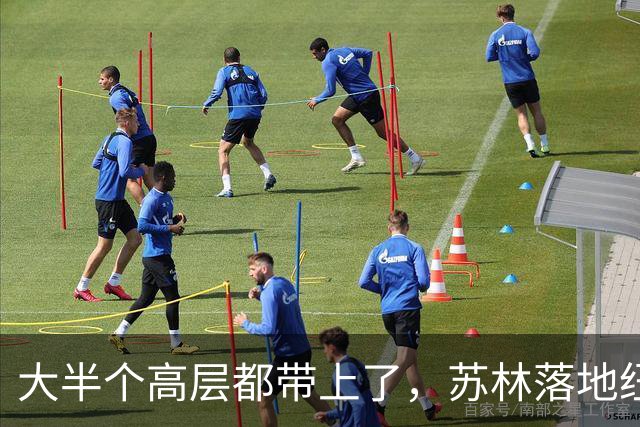 大半个高层都带上了，苏林落地纽约后，承诺不让中国商品借道入美